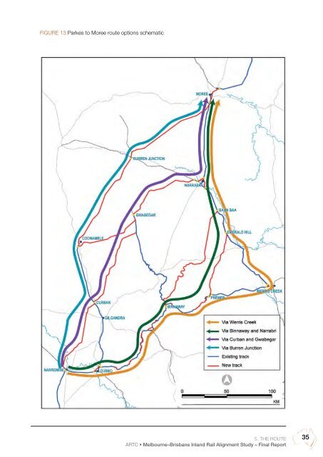 MelbourneâBrisbane Inland Rail Alignment Study - Australian Rail ...