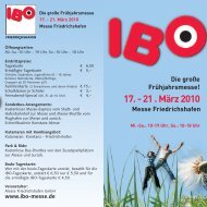 IBO 2010 | Besucherprospekt