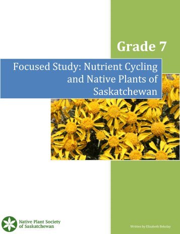 Grade 7 Nutrient Cycling Lesson Plan - Native Plant Society of ...