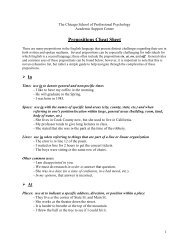Prepositions cheat sheet - eGo Main - The Chicago School of ...