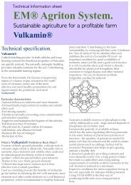 Vulkamin - Effective Micro-organisms