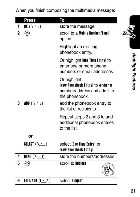Motorola RAZR V3 Manual - Cell Phones Etc.