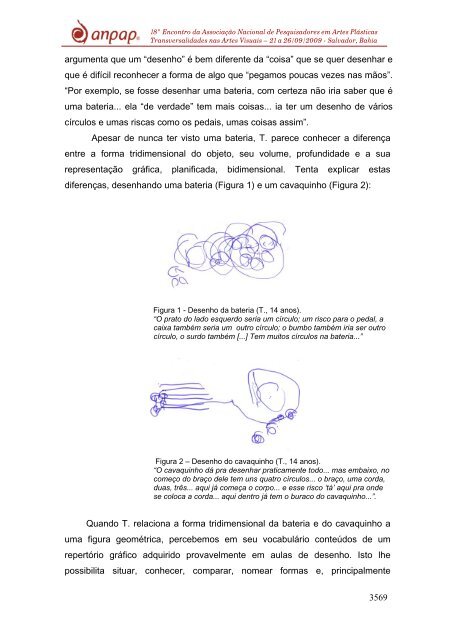 imagem e invisualidade: a leitura tÃ¡til de ilustraÃ§Ãµes em relevo - anpap