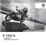 k 1300 s equipment updated - Barrie Robson Motorcycles