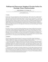 Multispectral Fluorescence Imaging of Ovarian Surface for ...