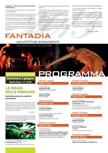 FANTADIA 2013 brochure_FANTADIA 2013 - Marcadoc.it