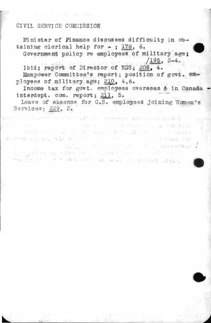 RG-2 : Cabinet War Committee / ComitÃ© de la guerre du Cabinet