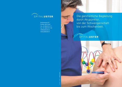 geburtsvorbereitende Akupunktur - Spital Uster