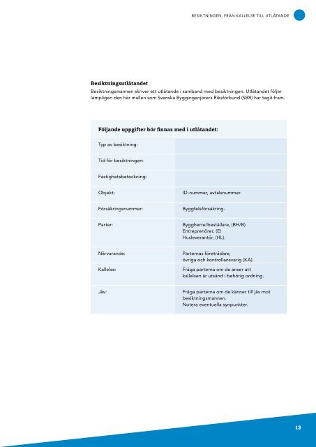 BESIKTNINGS- MANNABOKEN - VillaÃ¤garna