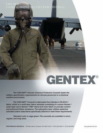 CWU-66/P - Gentex Corporation