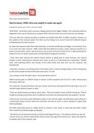 Back to basics, SPML Infra sees wealth in water ops again