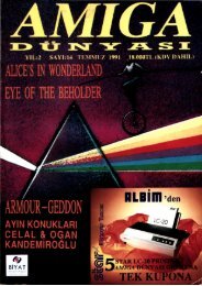 Amiga Dunyasi - Sayi 14 (Temmuz 1991).pdf - Retro Dergi