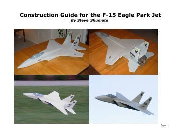 Construction Guide for the F-15 Eagle Park Jet - RCGroups.com