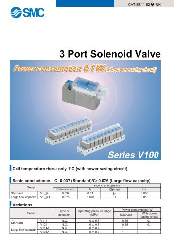 3 Port Solenoid Valve/Common Precautions 1 - SMC