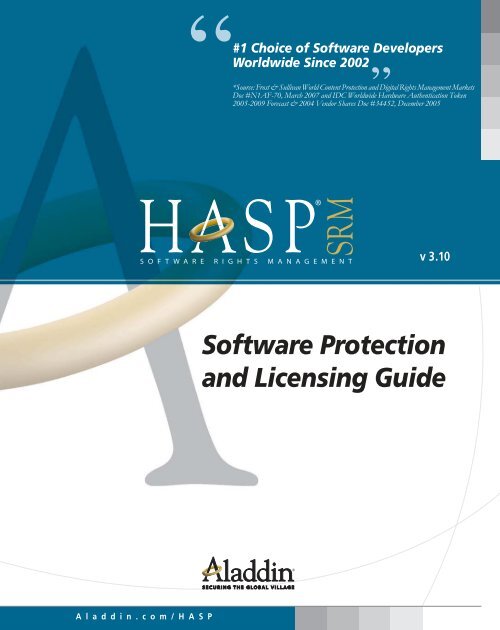 HASP SRM v.3.10 Software Protection and Licensing Guide - Graitec