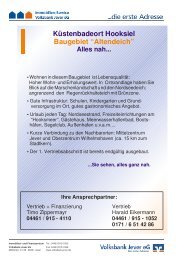 Baugebietsbeschreibung (PDF) - Volksbank Jever eG