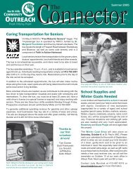 Newsletter Summer 2005 - North Hills Community Outreach