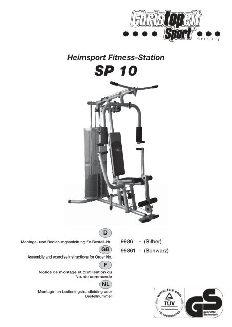 Heimsport Fitness-Station SP 10 - Christopeit Sport