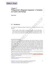 Wittgenstein's Diagonal Argument - Boston University