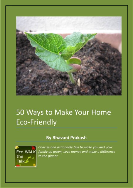 50 Ways to Make Your Home Eco-Friendly