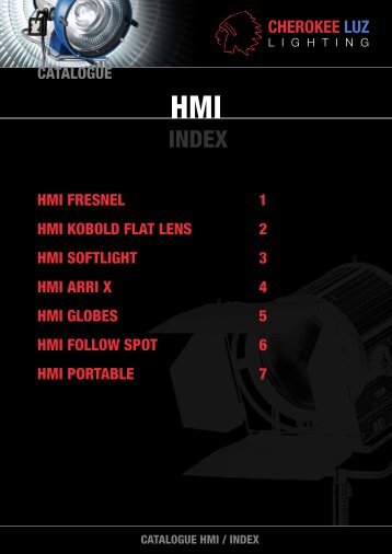 catalogue hmi fresnel 1 hmi kobold flat lens 2 hmi softlight 3 hmi arri ...
