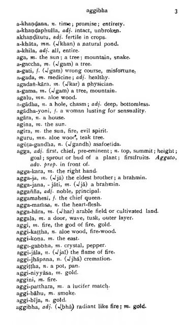 The Student's Pali-English Dictionary