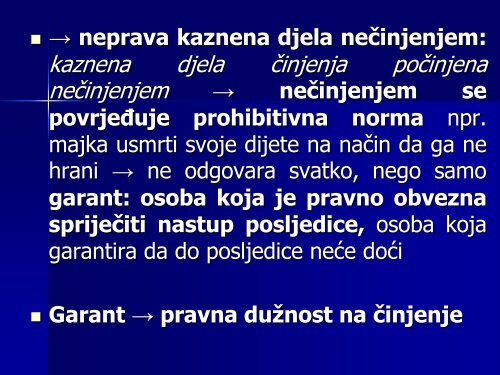 temeljni pojmovi kaznenog prava - Sveučilišni odjel za forenzične ...