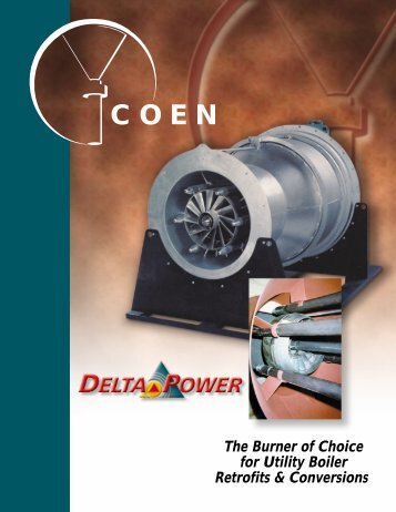 Coen Delta Power - for Utility Boiler Retrofits ... - Inproheat