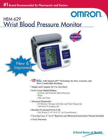 Wrist Blood Pressure Monitor - QuickMedical