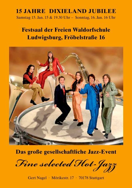 Fine selected Hot-Jazz - Ludwigsburger-kultursommer.de
