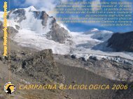 Campagna glaciologica 2006 - Parco Nazionale Gran Paradiso