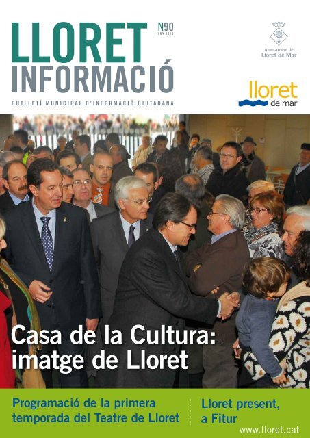 Casa de la Cultura: imatge de Lloret - Ajuntament de Lloret de Mar