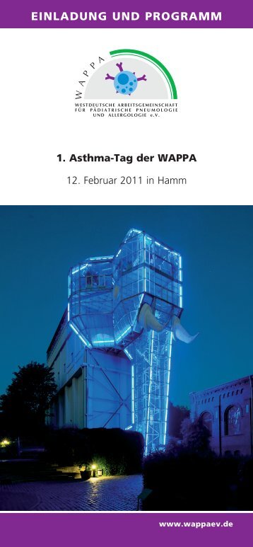 EINLADUNG UND PROGRAMM - WAPPA