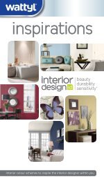 Interior colour schemes to inspire the interior designer within ... - Wattyl