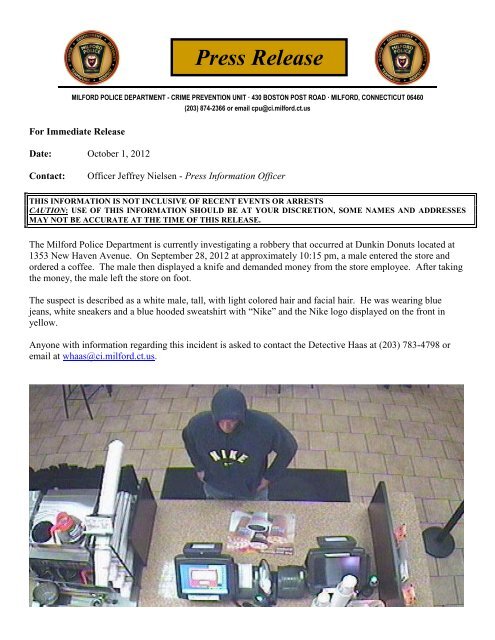 October 1 - Dunkin Donuts Robbery.pdf
