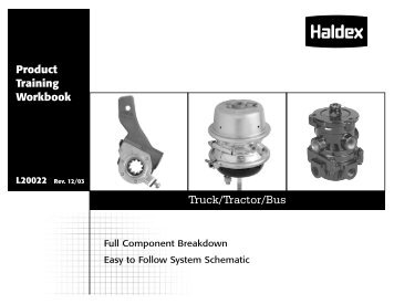 Product Training Workbook L20022 Rev. 12/03 - Haldex
