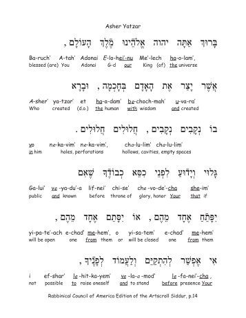 04 asher yatsar c kakatuv
