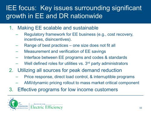 Potential for Energy Efficiency in the Power Sector and Role of ...