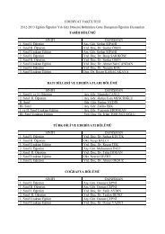 EDEBÄ YAT FAKÃLTESÄ  2012-2013 EÄitim ÃÄretim YÄ±lÄ± GÃ¼z ...