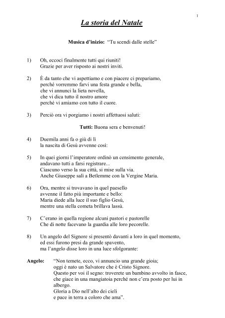 Poesie Di Natale Per Le Maestre.La Storia Del Natale Maestra Sabry