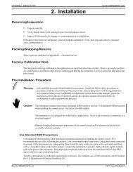 Manual Chapter 2 - Installation - Fluid Components International