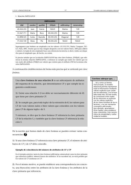 El modelo relacional y el Ã¡lgebra relacional - Dataprix