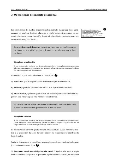 El modelo relacional y el Ã¡lgebra relacional - Dataprix