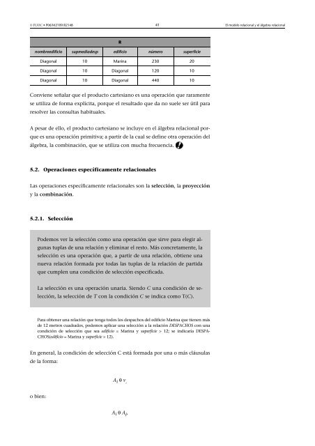 El modelo relacional y el Ã¡lgebra relacional - Dataprix