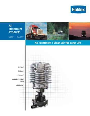 Air Treatment Products Brochure - Haldex