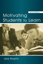 Motivating Students to Learn, Second Edition - Milwaukee Public ...