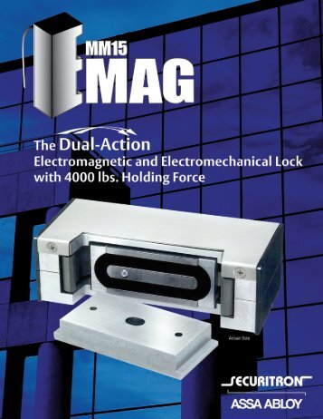 MM15 Sheet - Securitron Magnalock Corporation