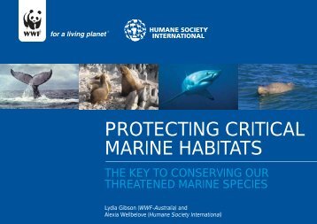 protecting critical marine habitats - Humane Society International