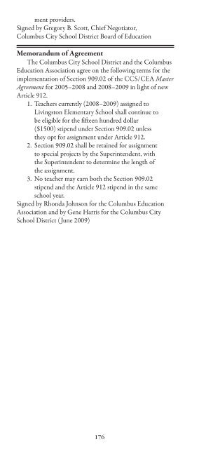 Master Agreement 2005 - State Employment Relations Board