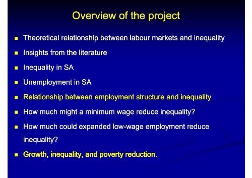 inequality, unemployment, and poverty in south africa - tips